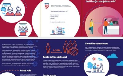 Za dobrobit korisnika institucija uvedene su mjere koje služe zaštiti zdravlja i posjetitelji su obvezni…