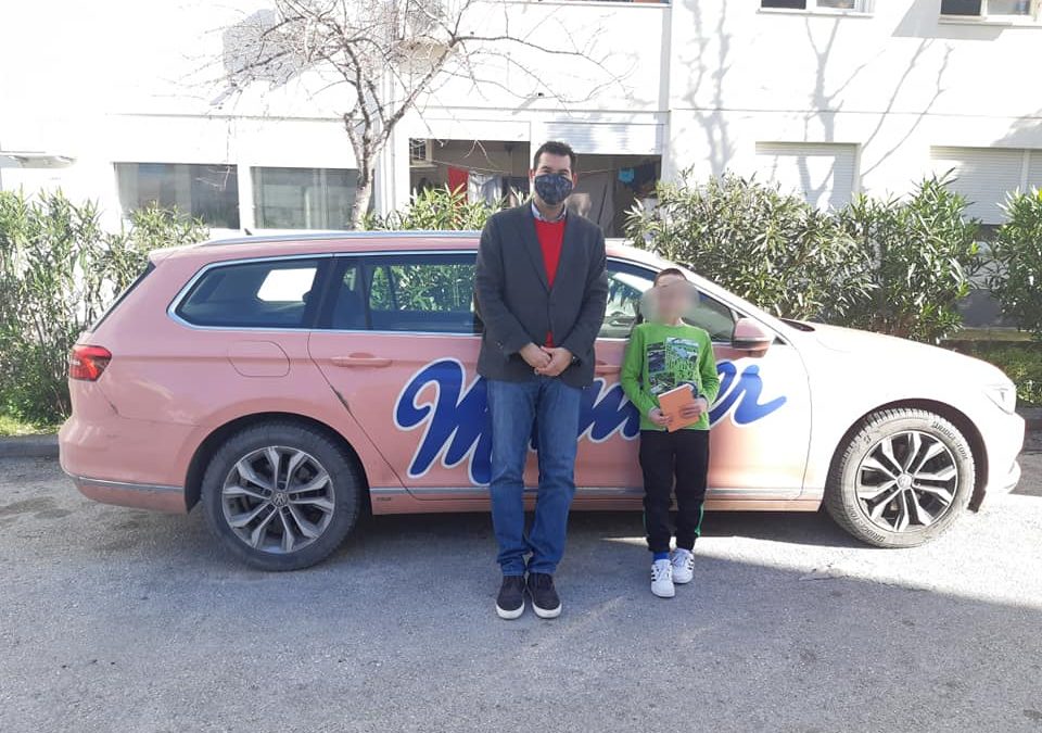 Hvala gospodinu Vedranu Runtiću na lijepoj akciji koja je razveselila i zasladila našu djecu??