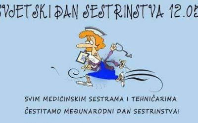 Našim medicinskim sestrama koje brinu o najmanjima u domu čestitamo njihov dan ❤