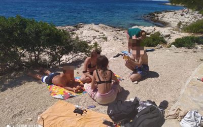 Za kraj ljeta smo otišli na kupanje u Primošten…