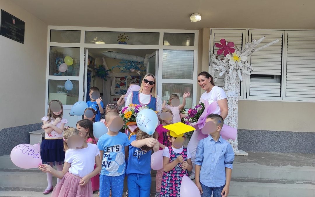 Svečanu završna priredba povodom završetka vrtića
