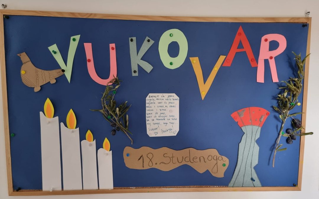 Učimo našu djecu cijeniti žrtvu Vukovara, Škabrnje, svih branitelja i civila Domovinskog  rata