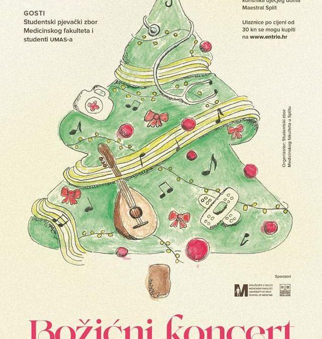 Božićni koncert ZBORA SPLITSKIH LIJEČNICA za studentske stipendije naših mladih