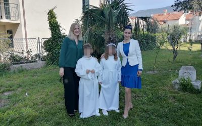 Dvoje djece iz Podružnice  primilo je Prvu svetu pričest