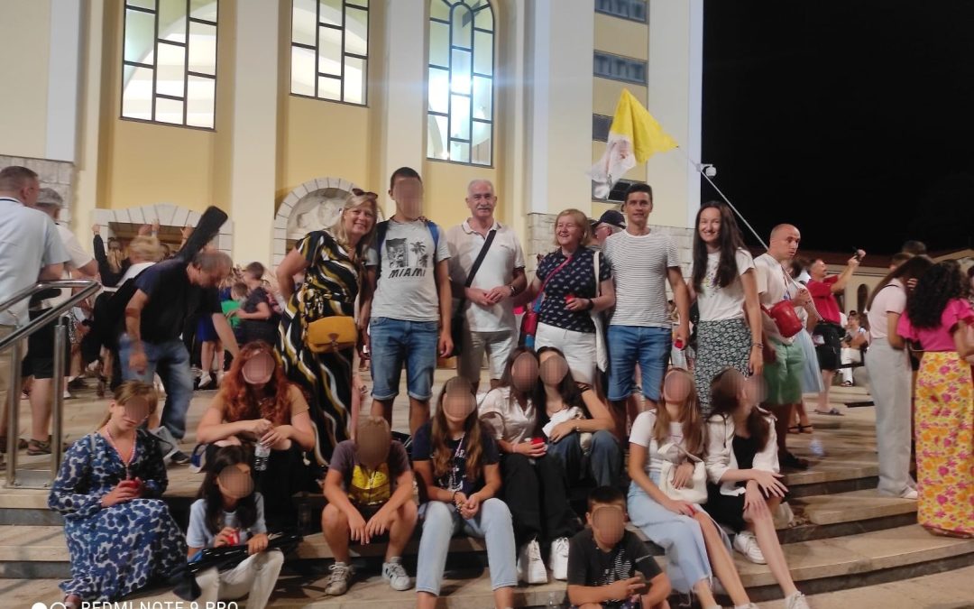 Naša djeca na Međunarodnom festivalu mladih u Međugorju