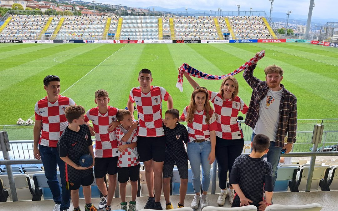 Druženje s Hrvatskom nogometnom reprezentacijom