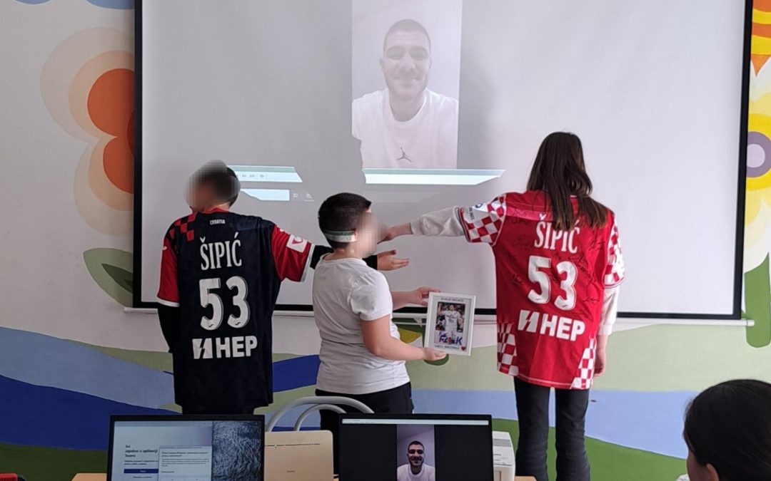 Naša djeca su veliki navijači Hrvatske rukometne reprezentacije…